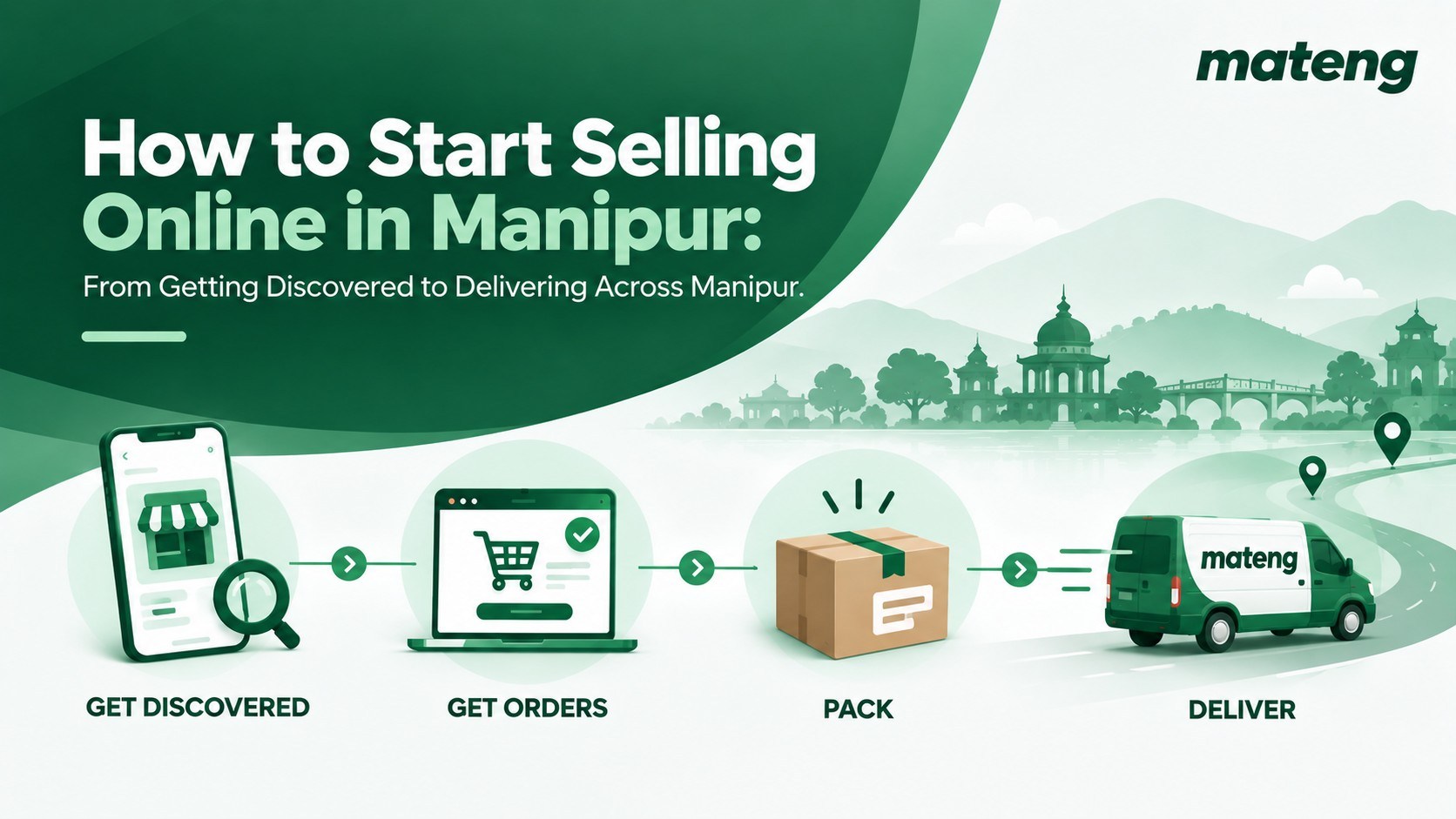 How to Start Selling Online in Manipur: From Getting Discovered to Delivering Across Manipur