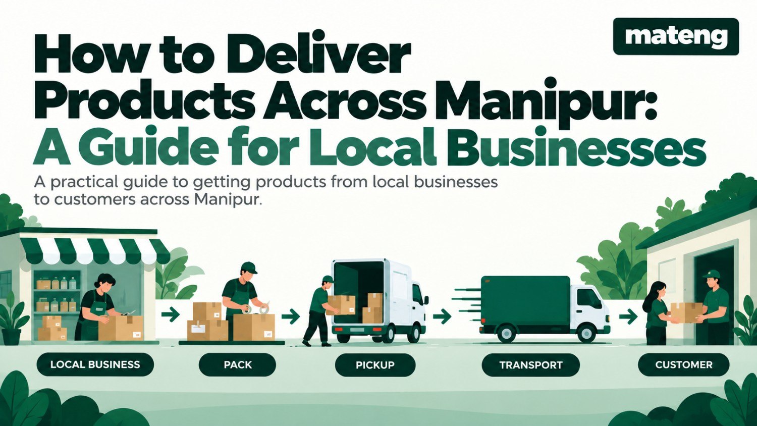 How to Deliver Products Across Manipur: A Guide for Local Businesses